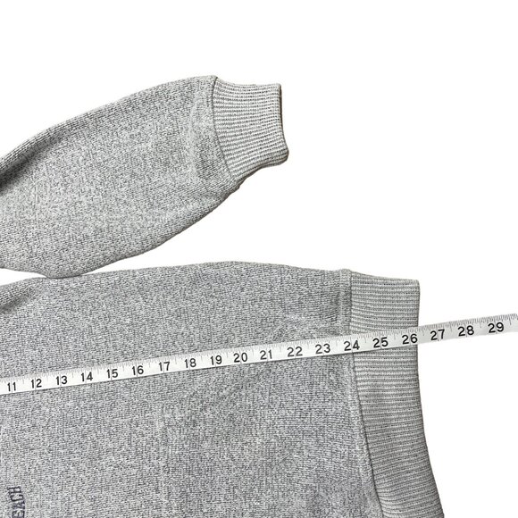 BASIX OF AMERICA SWEATSHIRT HOODIE HEATHERED FLEECE PANAMA CITY BEACH SIZE M - Picture 10 of 10